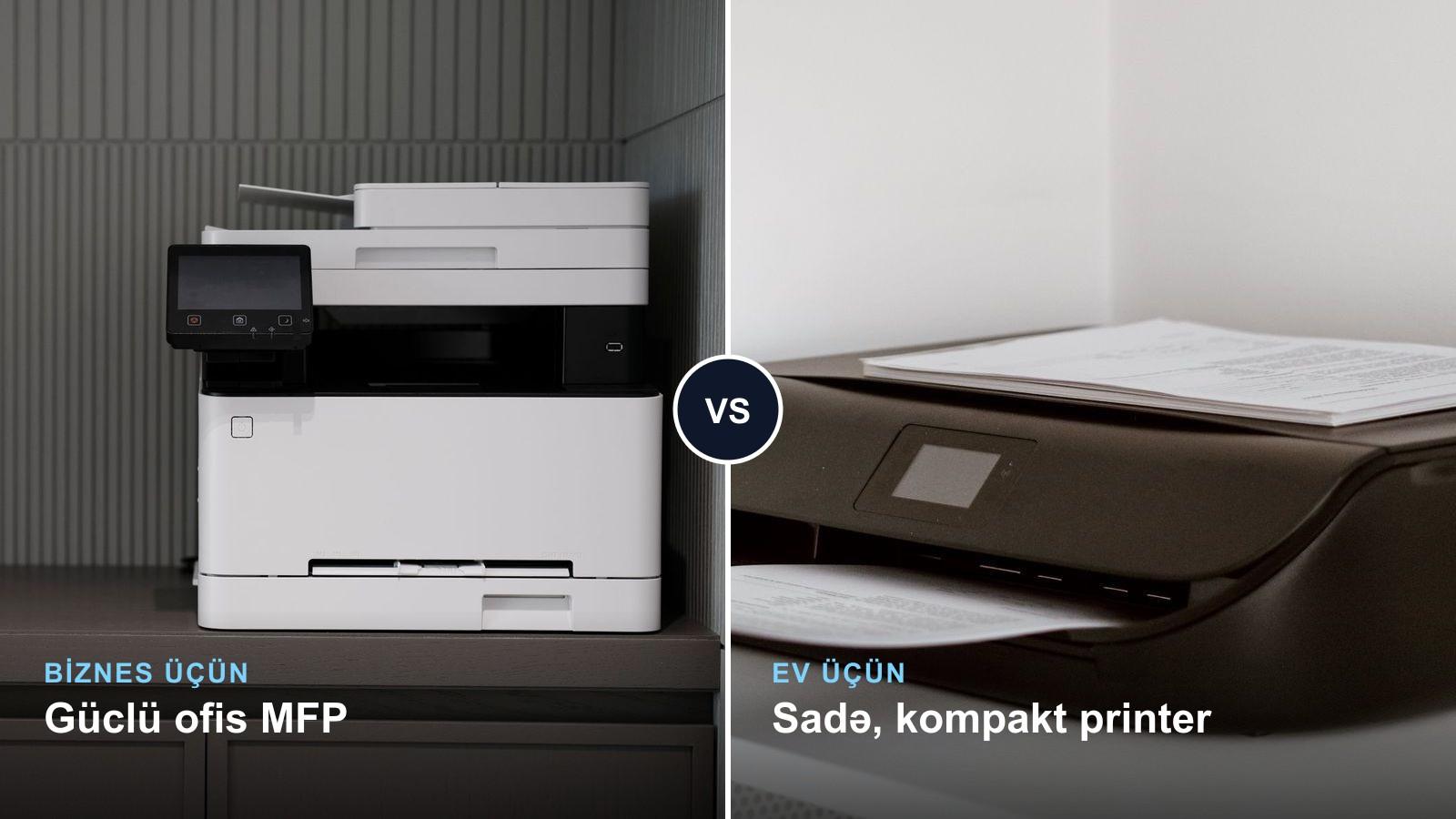Epson, Canon və ya HP: ev və ofis üçün hansı printeri seçməli?