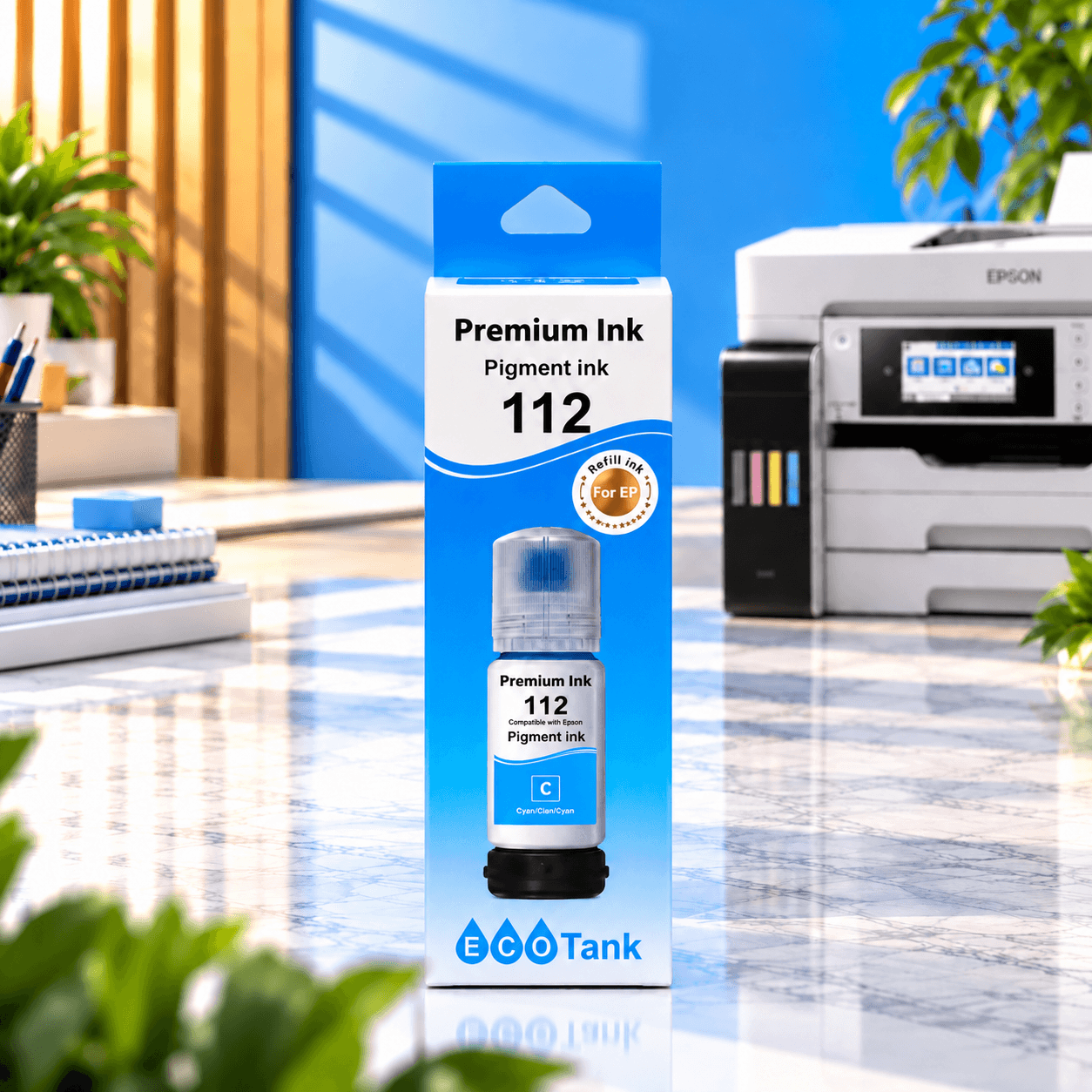 Epson 112 Cyan Premium, şəkil 1