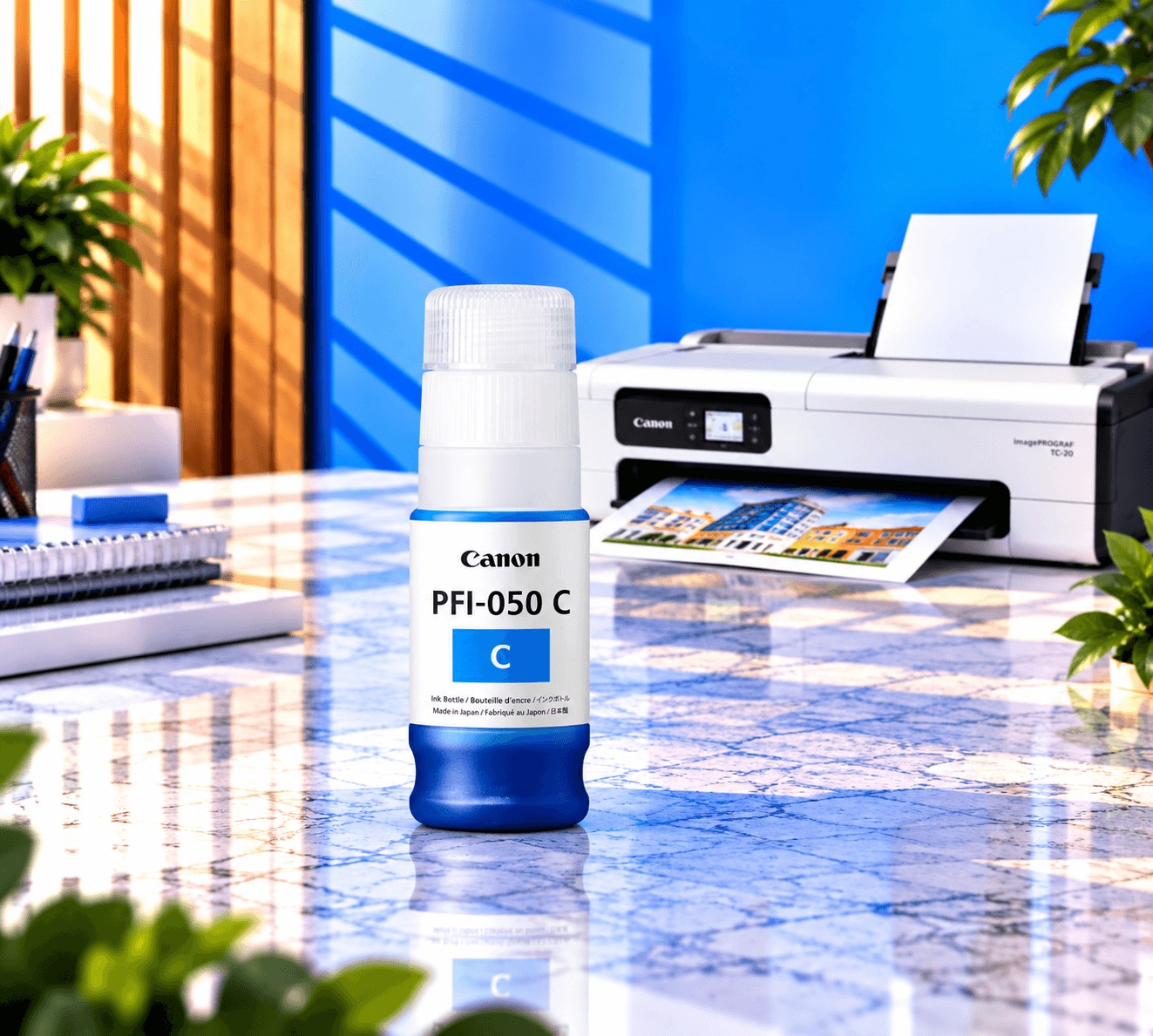Canon PFİ-050 Cyan Orijinal, şəkil 1
