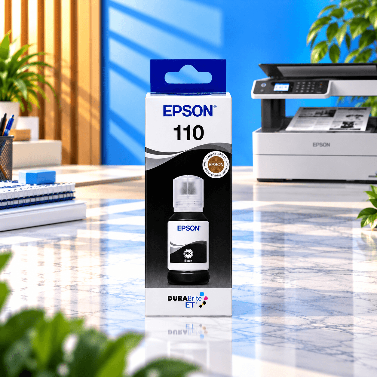 Epson EcoTank 110 Black Orijinal, şəkil 1