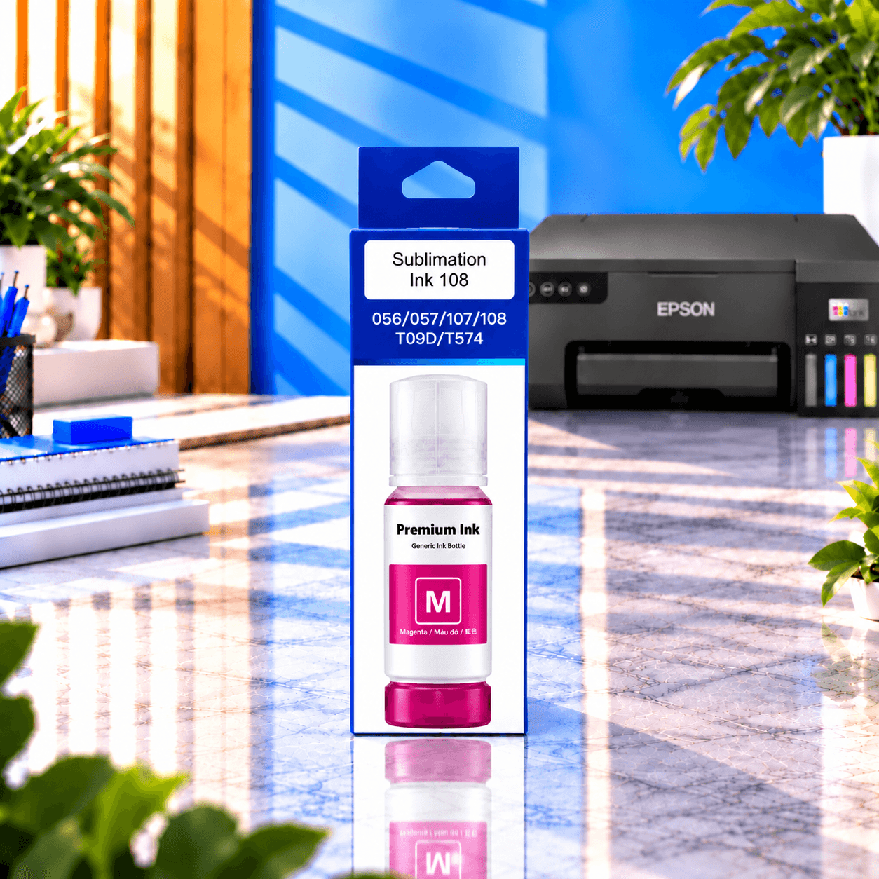 Epson 108 Magenta Sublim Premium, şəkil 1