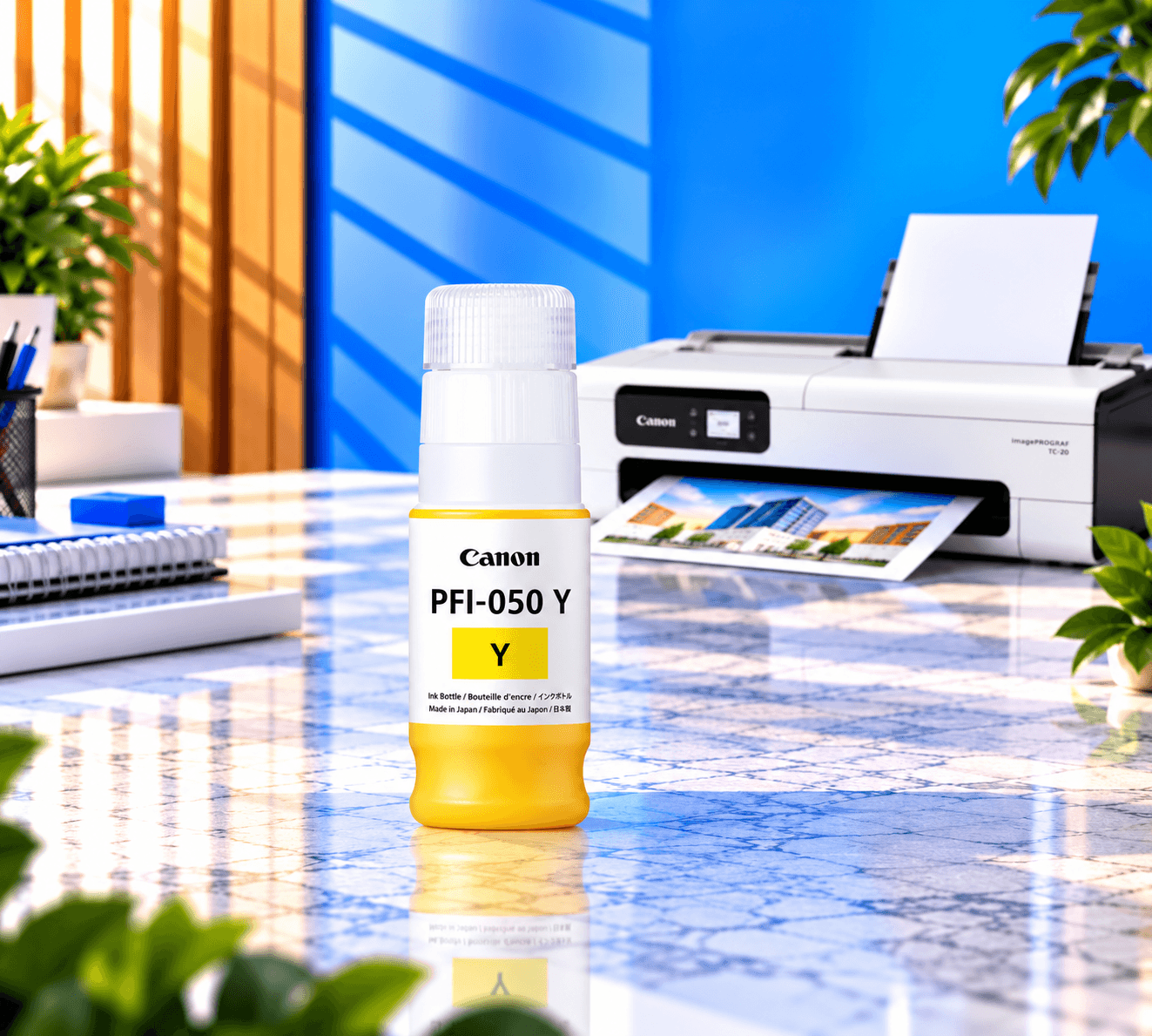Canon PFİ-050 Yellow Orijinal, şəkil 1