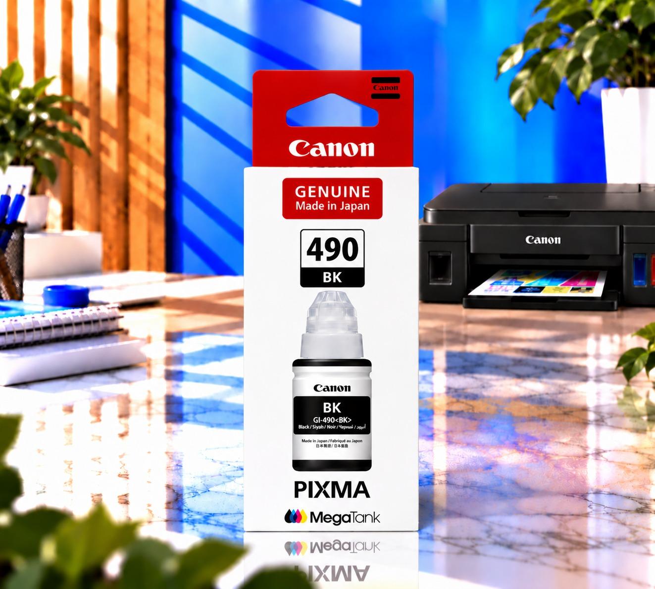 Canon GI-490 Black Orijinal, şəkil 1