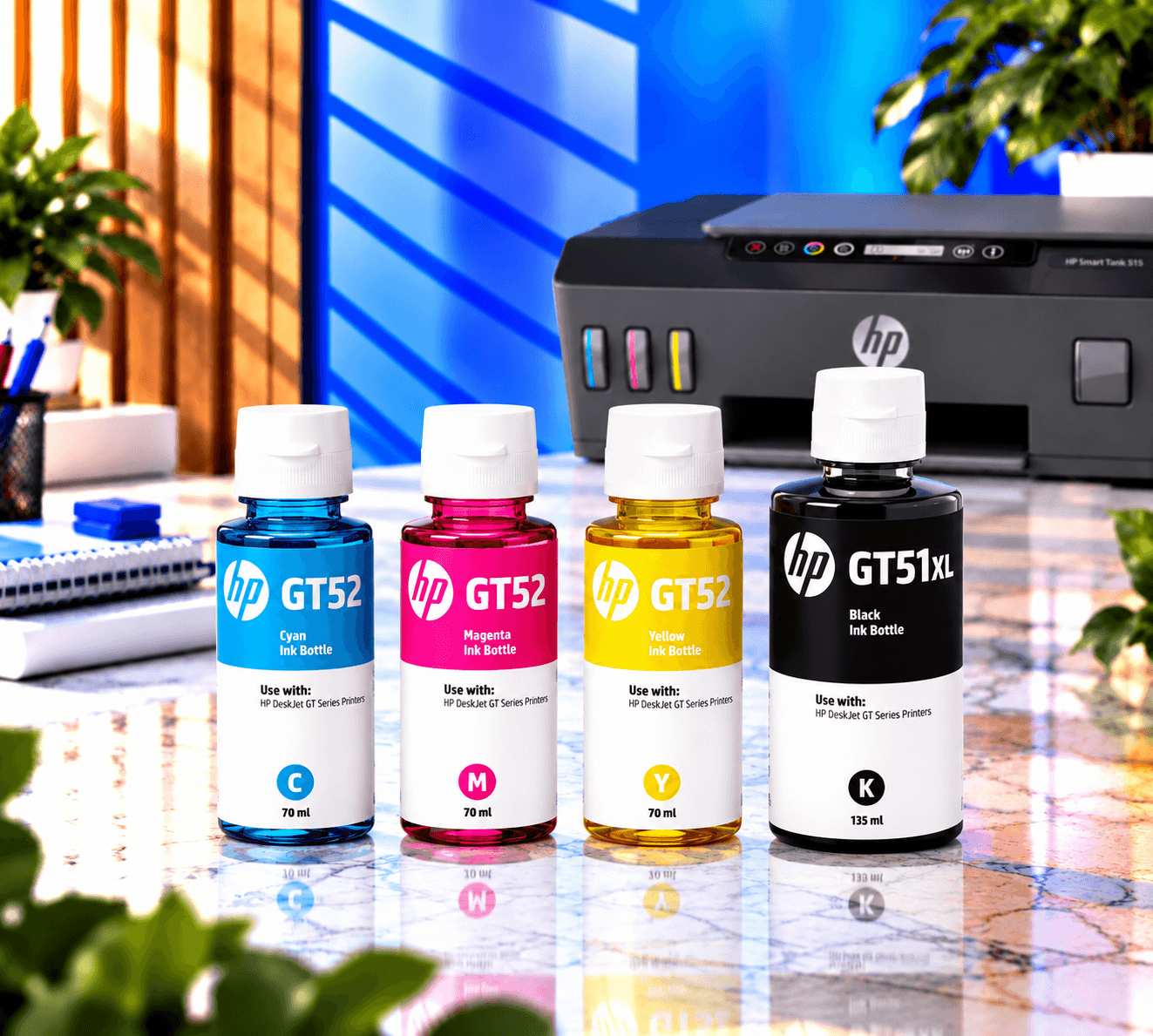 HP GT51 / GT51XL - GT52 Orijinal komplekt, şəkil 1
