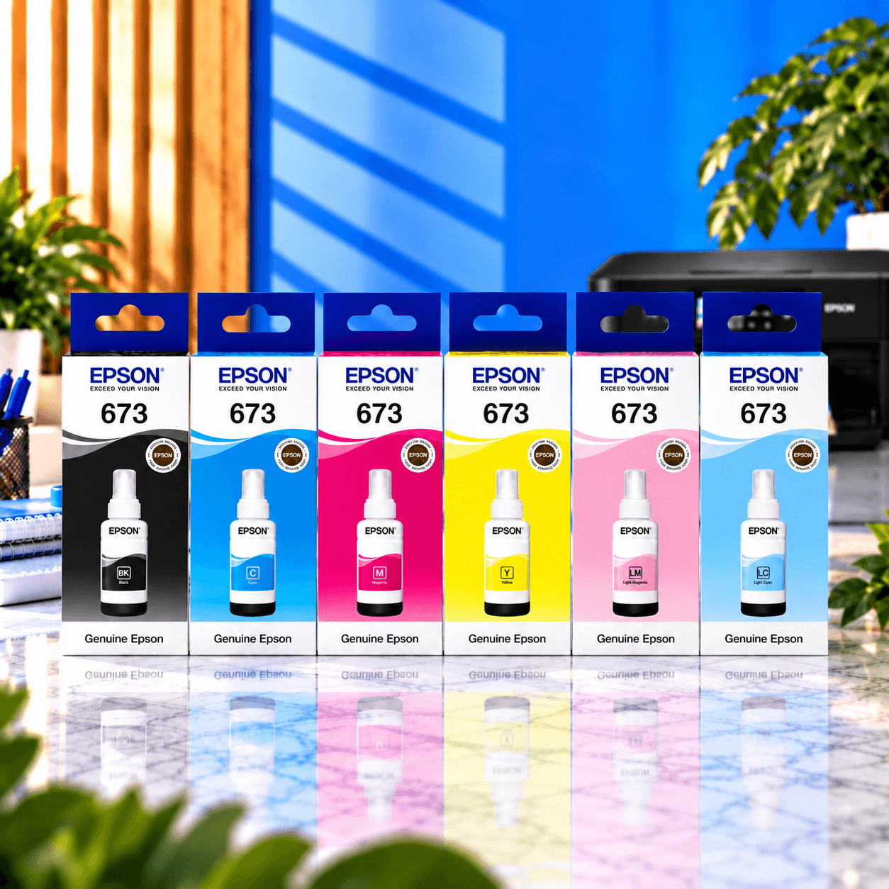 Epson EcoTank 673 Orijinal Komplekt, şəkil 1
