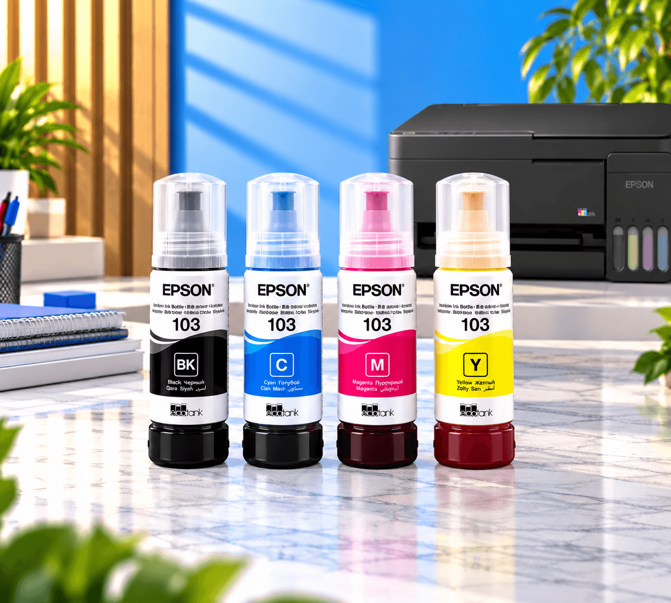Epson EcoTank 103 Orijinal Komplekt, şəkil 1
