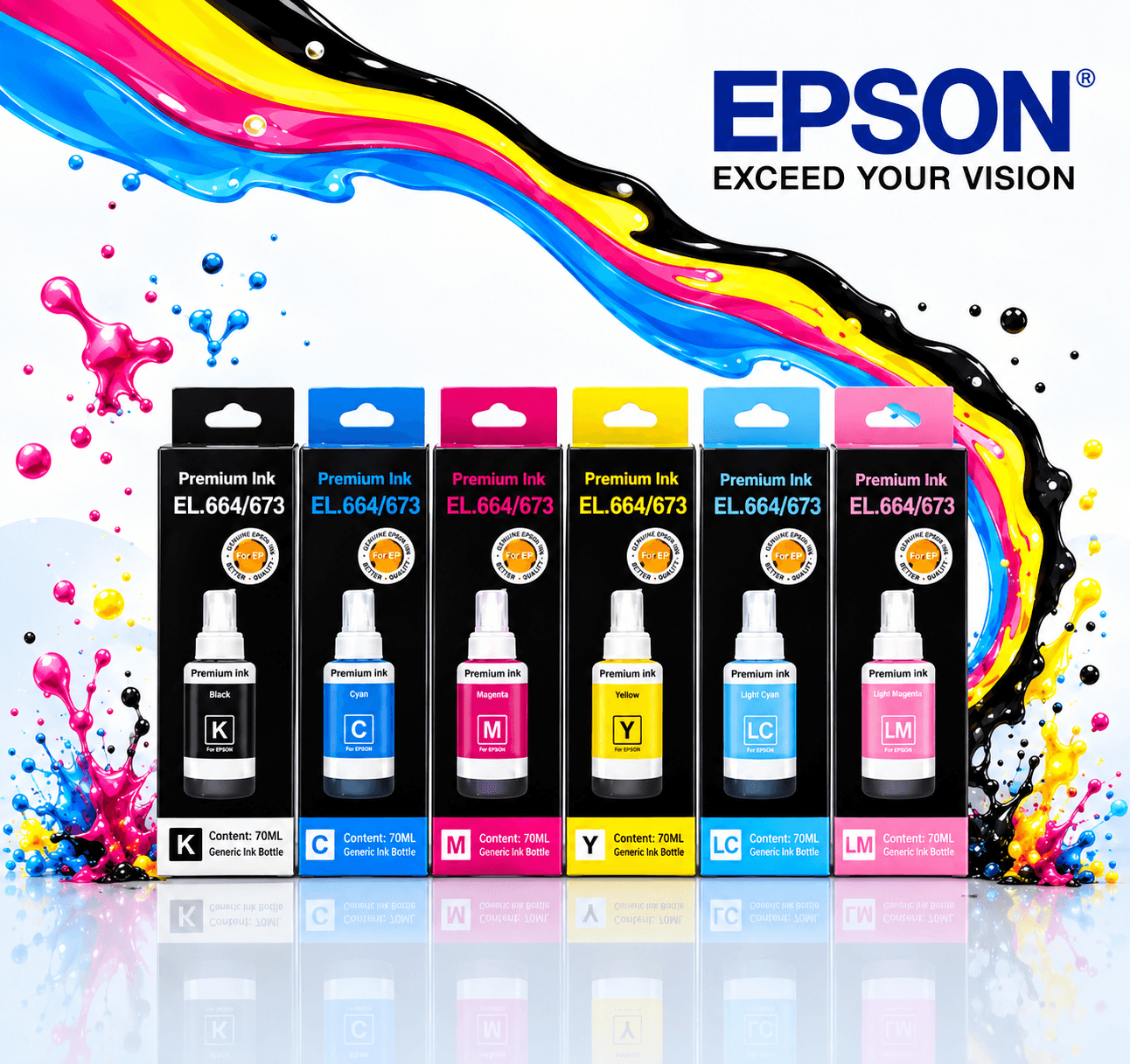 Epson 673 Premium komplekt, şəkil 1