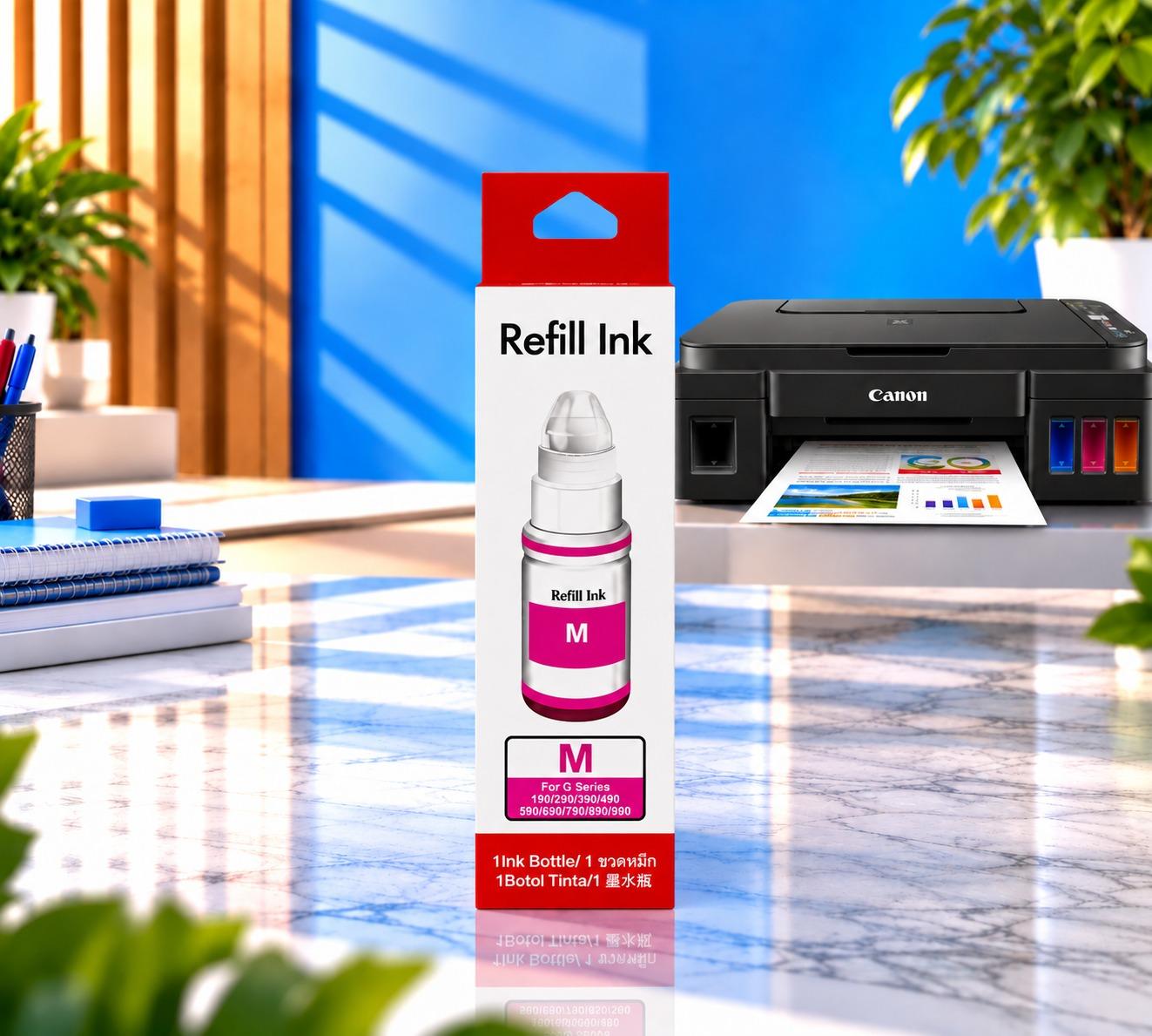 Canon GI-490 Magenta Premium, şəkil 1