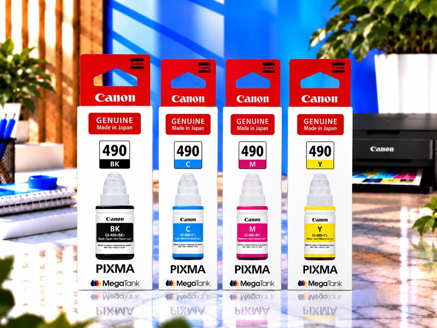 Canon GI-490 Orijinal Komplekt, şəkil 1