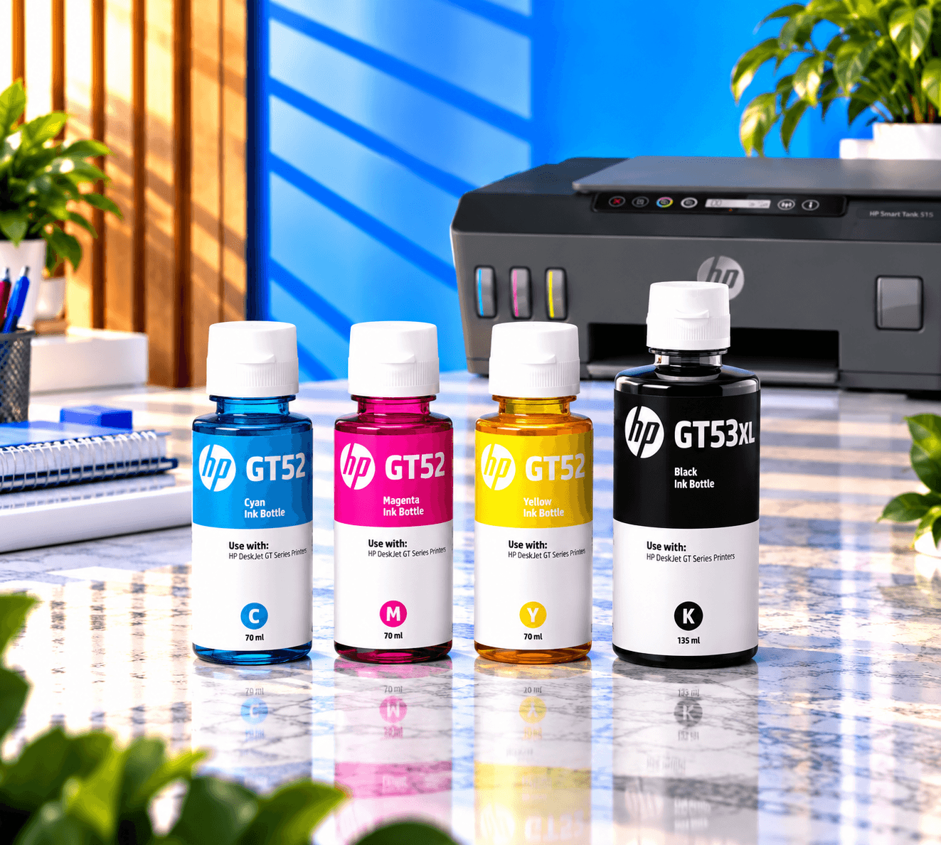 HP GT53 / GT53XL - GT52 Orijinal komplekt, şəkil 1