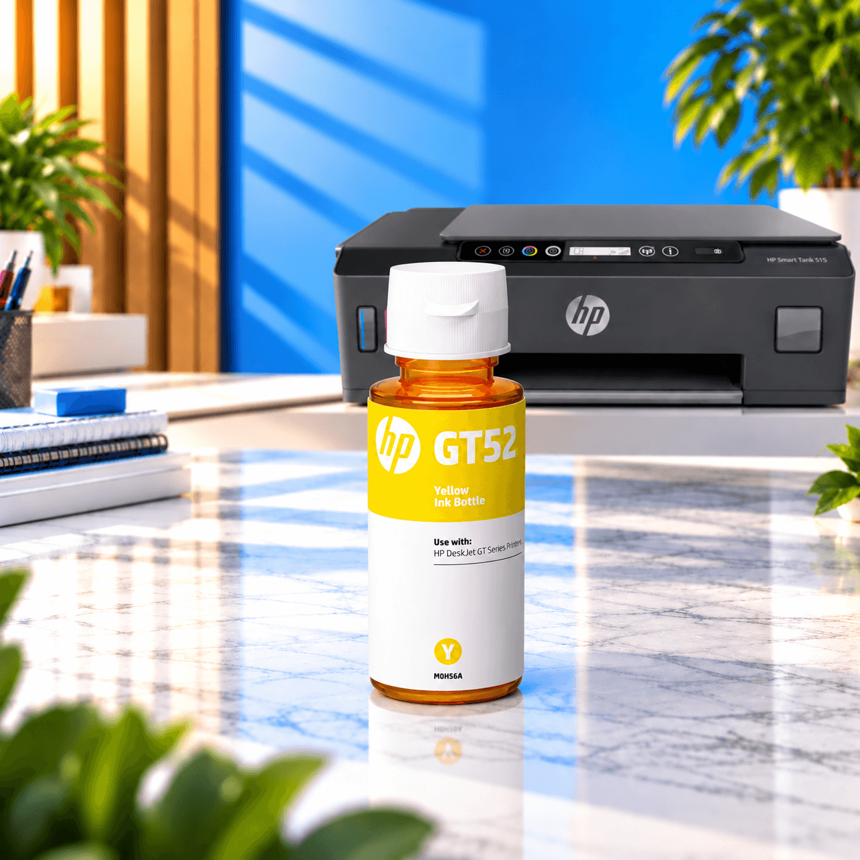 HP GT52 Yellow Orijinal, şəkil 1