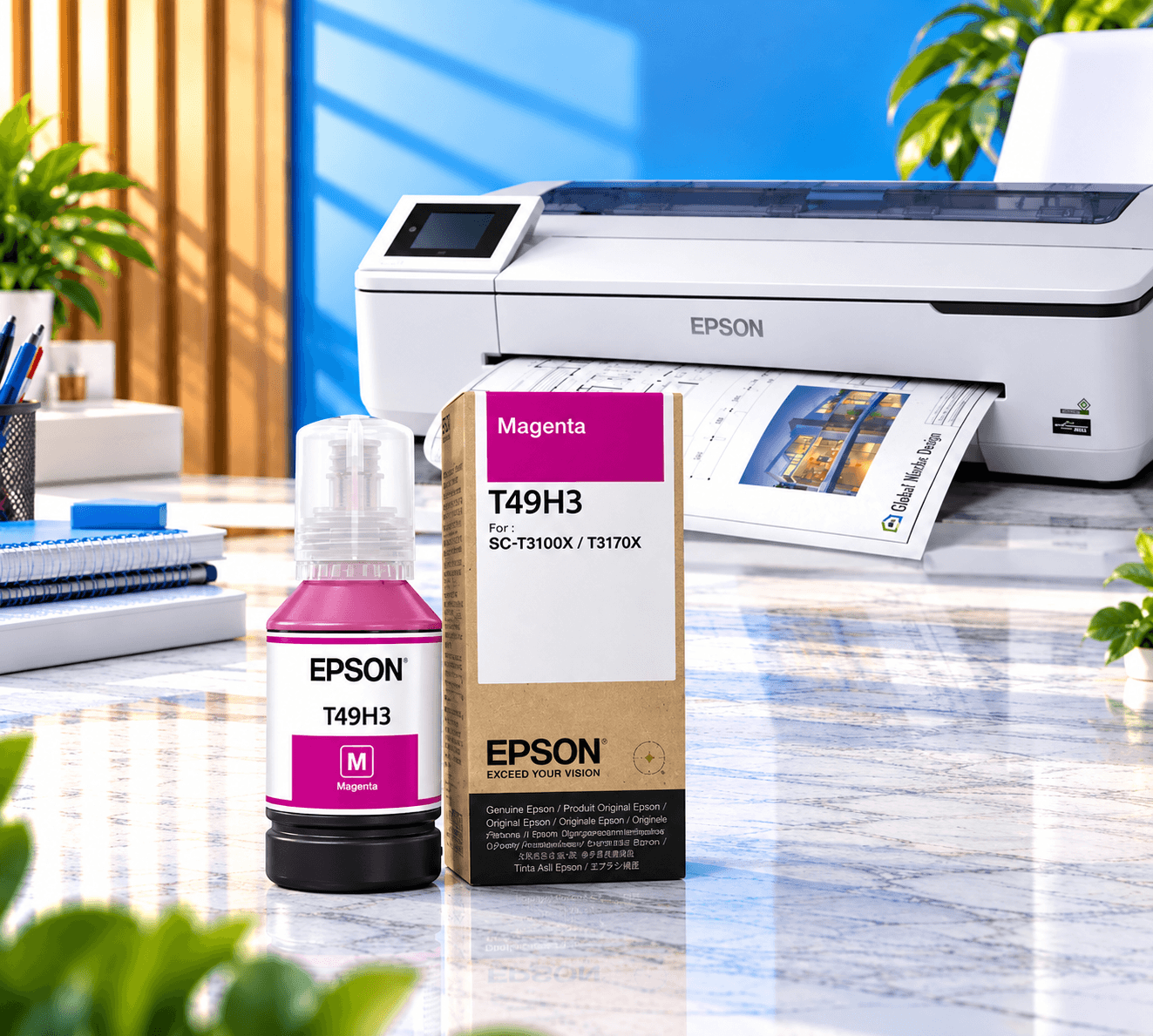 Epson T49H3 Magenta Orijinal, şəkil 1