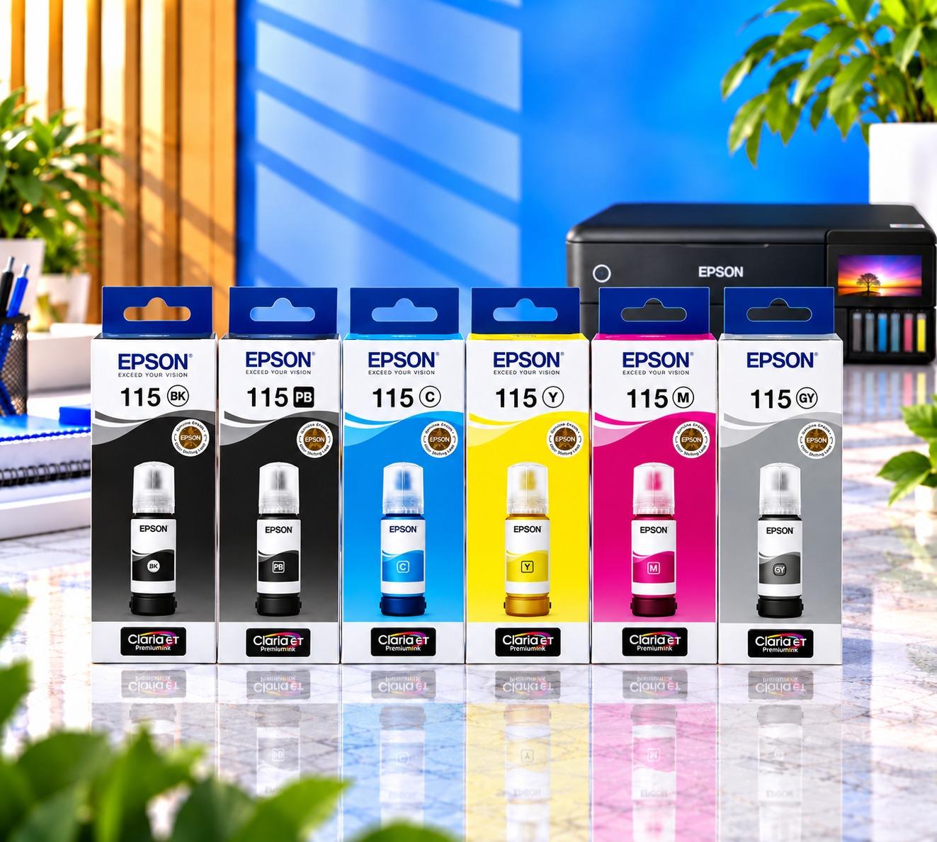 Epson EcoTank 115 Orijinal Komplekt, şəkil 1