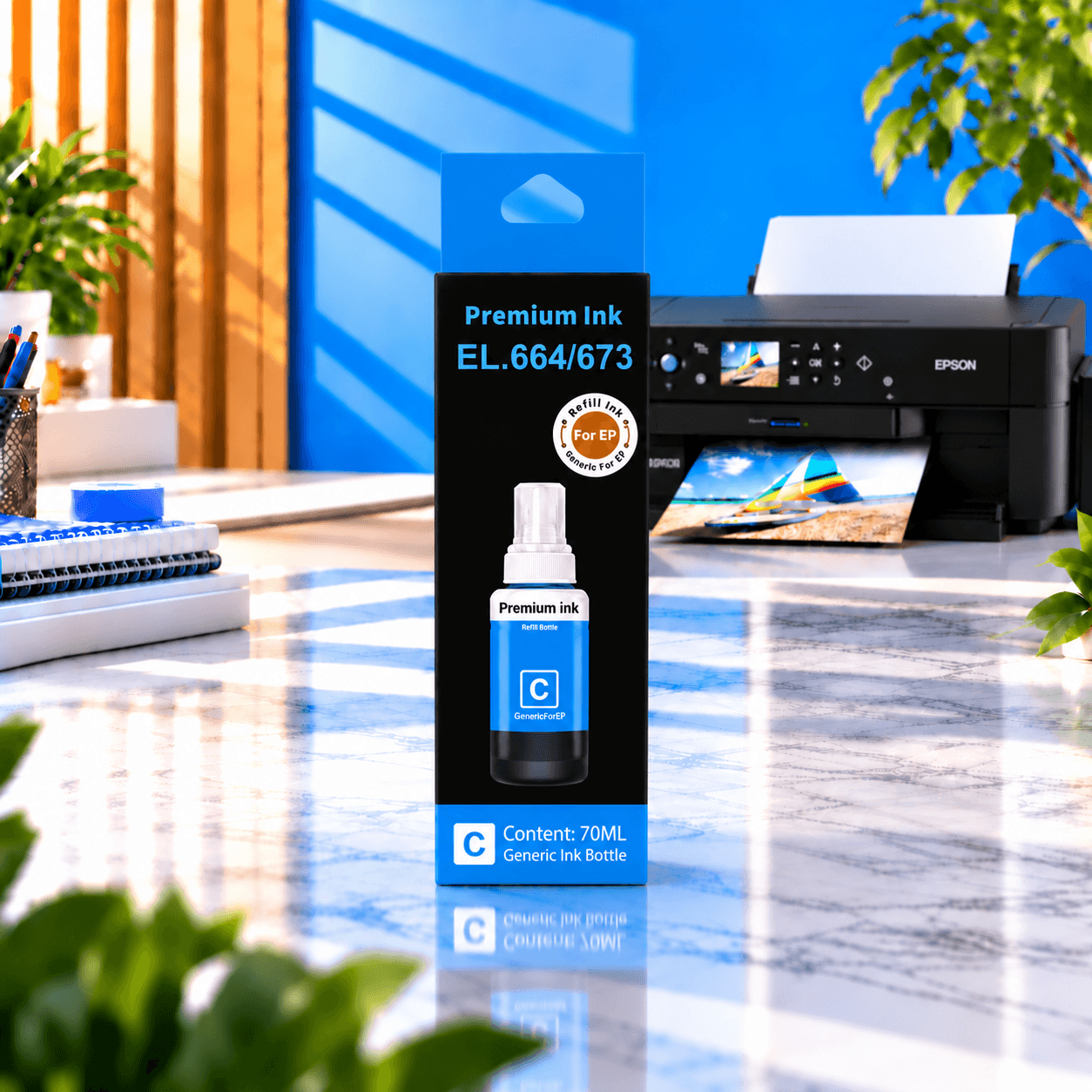 Epson 673 Cyan Premium, şəkil 1
