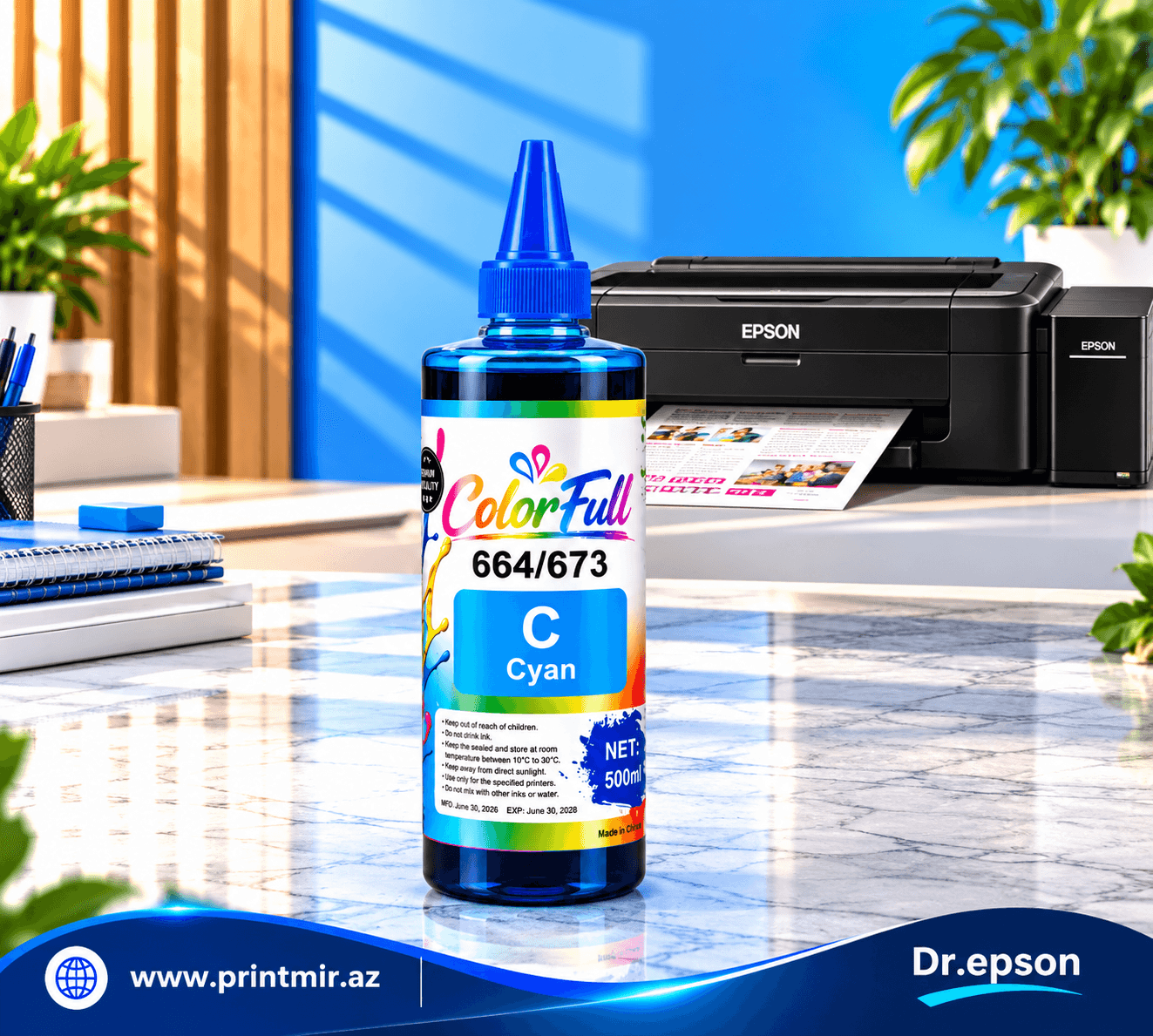 ColorFull 664 Cyan Premium, şəkil 1
