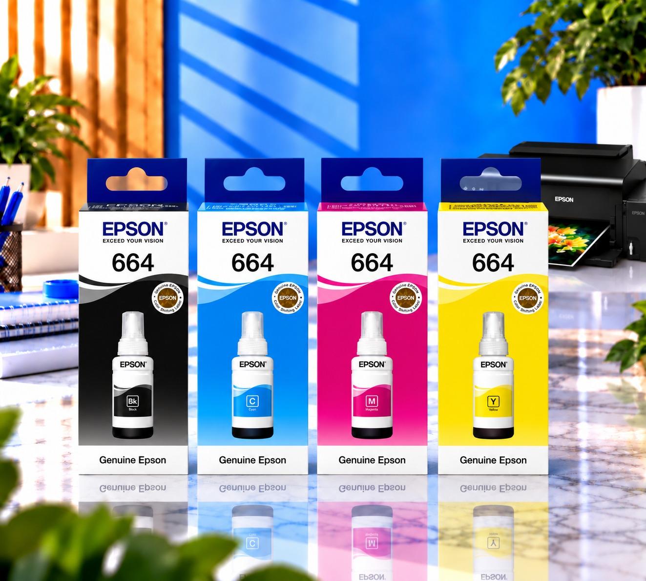 Epson EcoTank 664 Orijinal Komplekt, şəkil 1