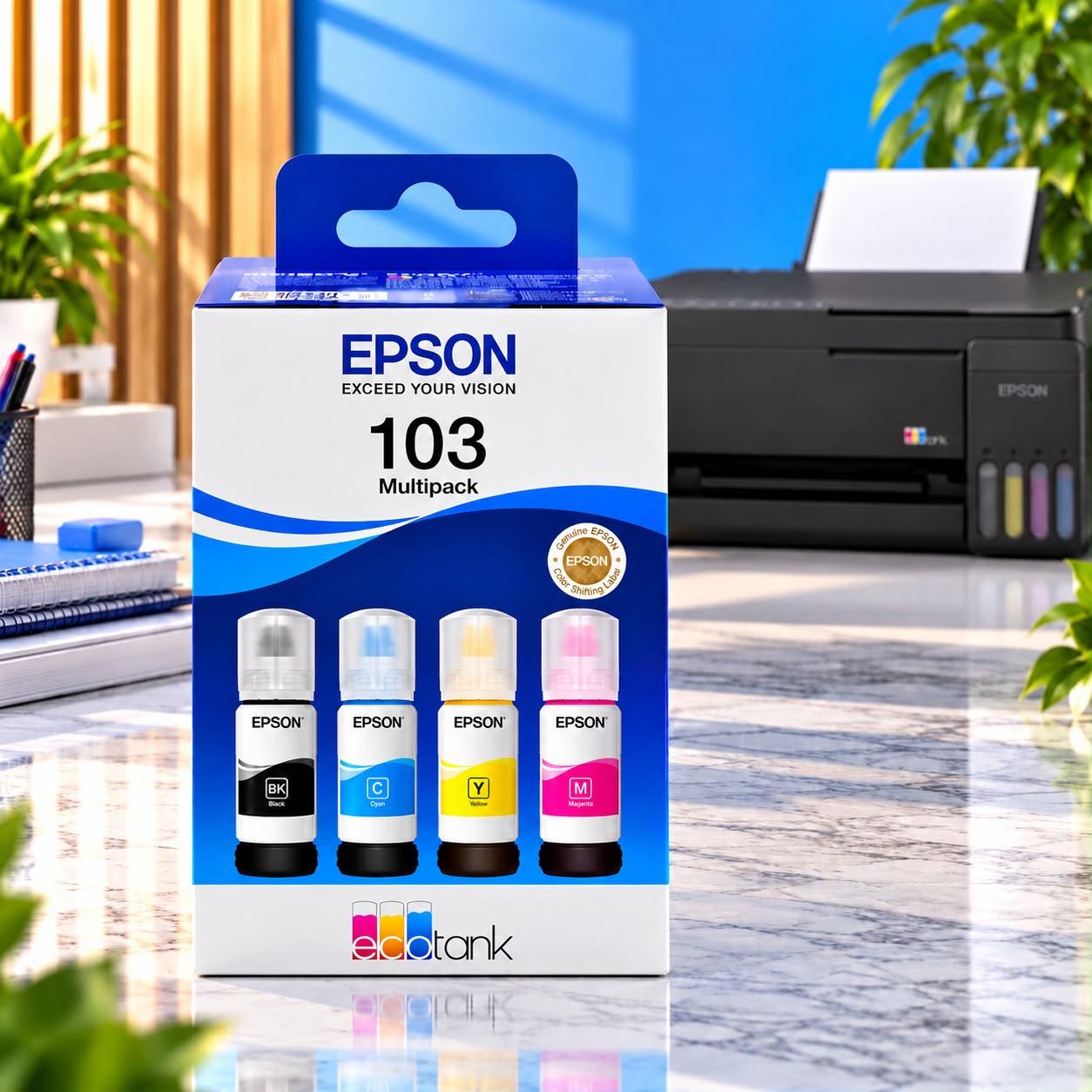 Epson EcoTank 103 Orijinal SET, şəkil 1