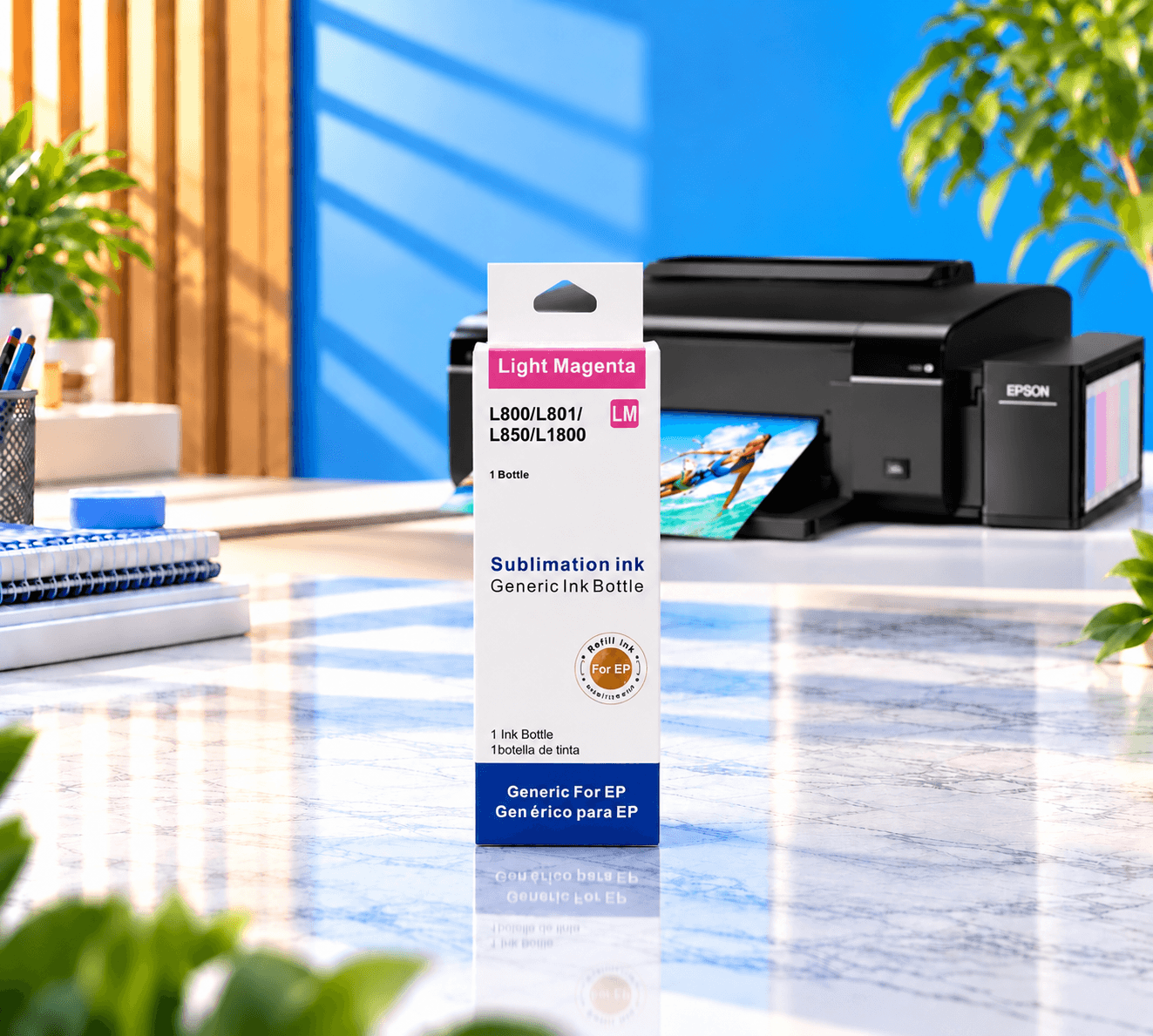 Epson 673 Light Magenta Sublim Premium, şəkil 1