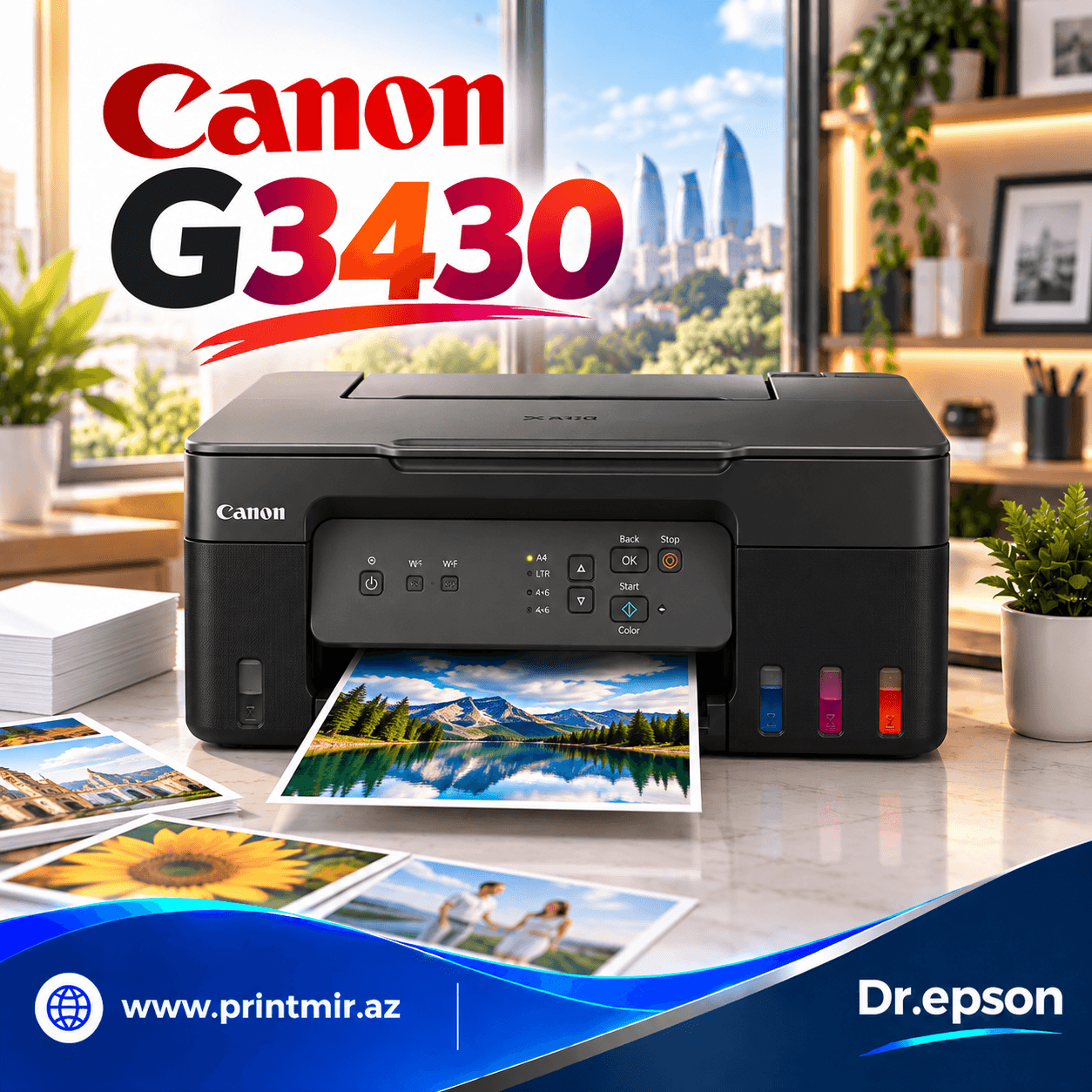 Canon MFP PIXMA G3430, şəkil 1
