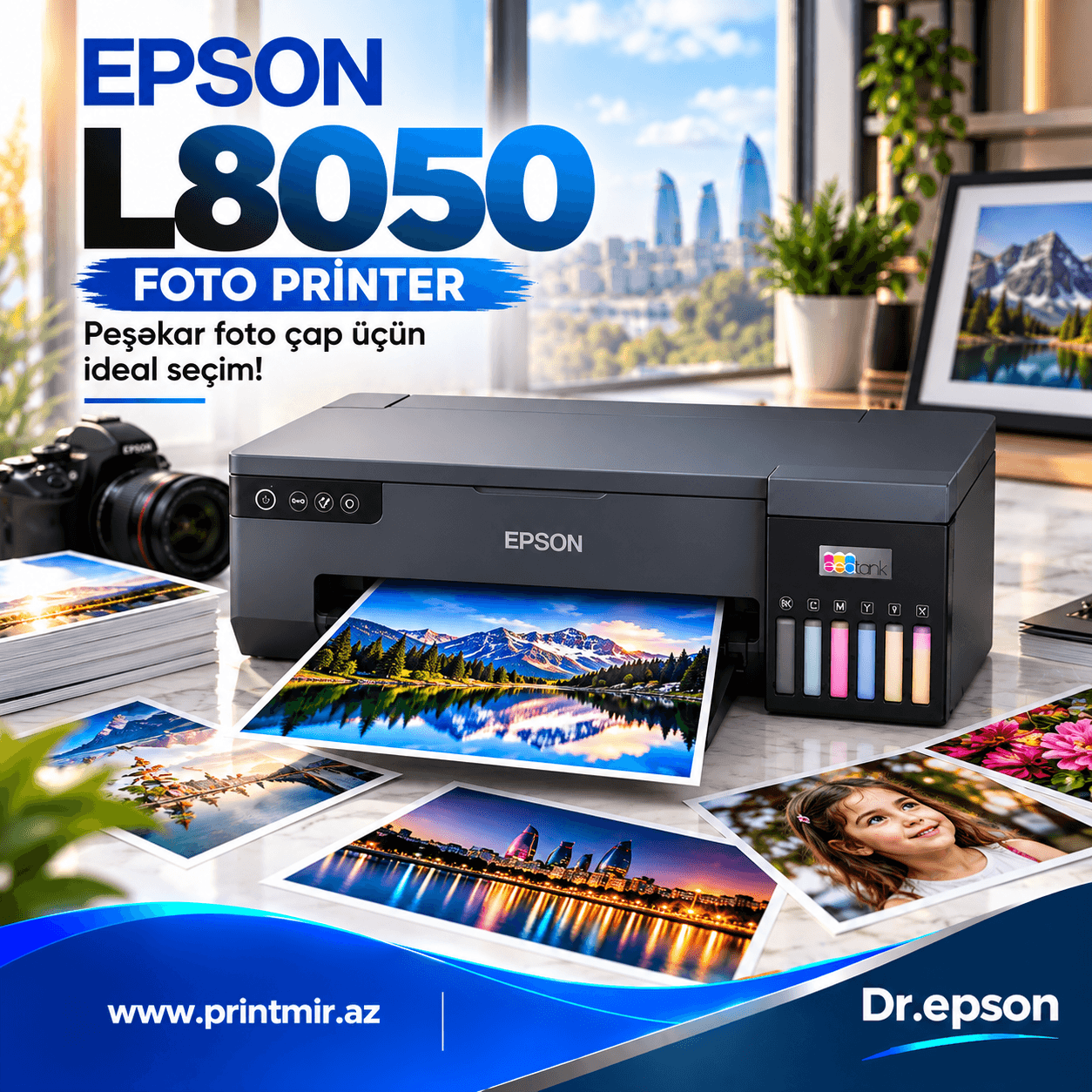 Epson printer L8050 MEAF, şəkil 1