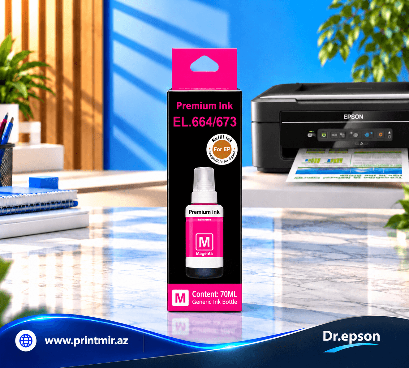 Epson 664 Magenta Premium, şəkil 1