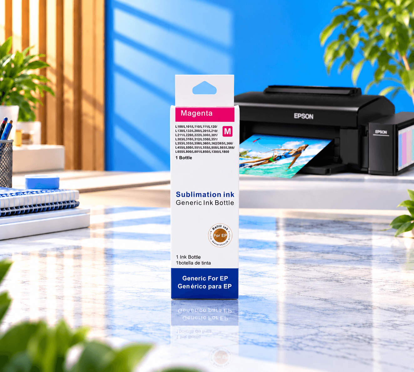 Epson 673 Magenta Sublim Premium, şəkil 1