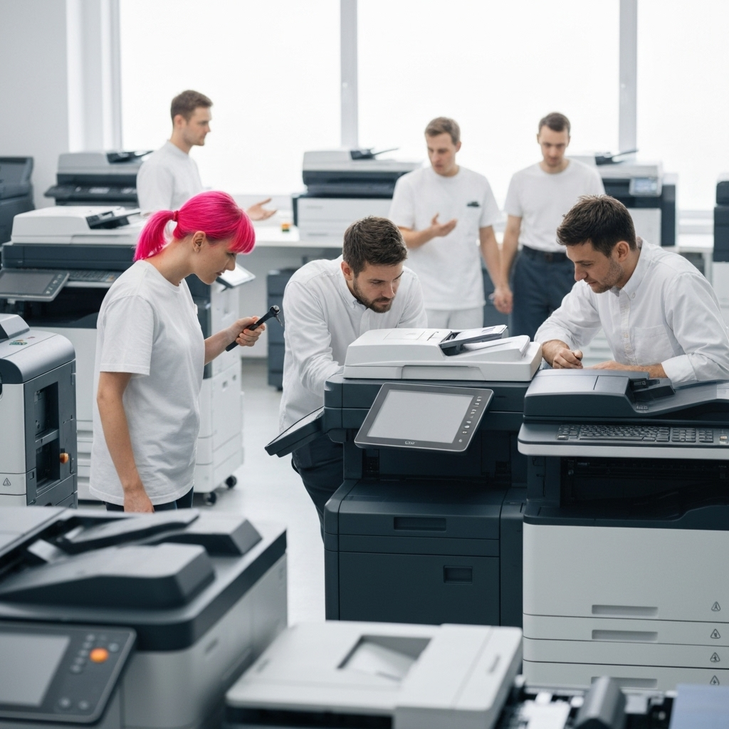 PrintMir team at work
